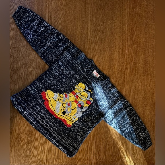 RAIDER POTADER 100% cotton roll neck snowboard ski boot 90s sweater. EUC. 5/6 - Picture 2 of 10